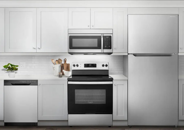 Insignia™ - 18 Cu. Ft. Top-Freezer Refrigerator with ENERGY STAR Certification - Stainless Steel