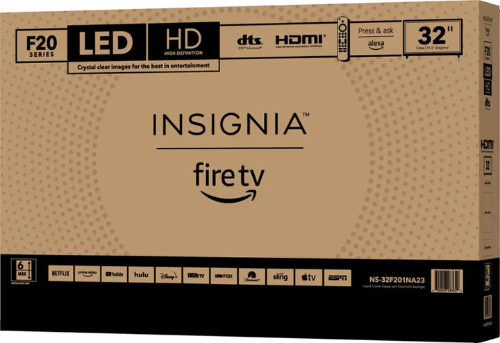 Insignia™ - 32" Class F20 Series LED HD Smart Fire TV