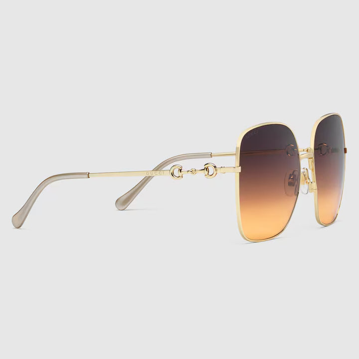 GUCCI Oversize square-frame sunglasses