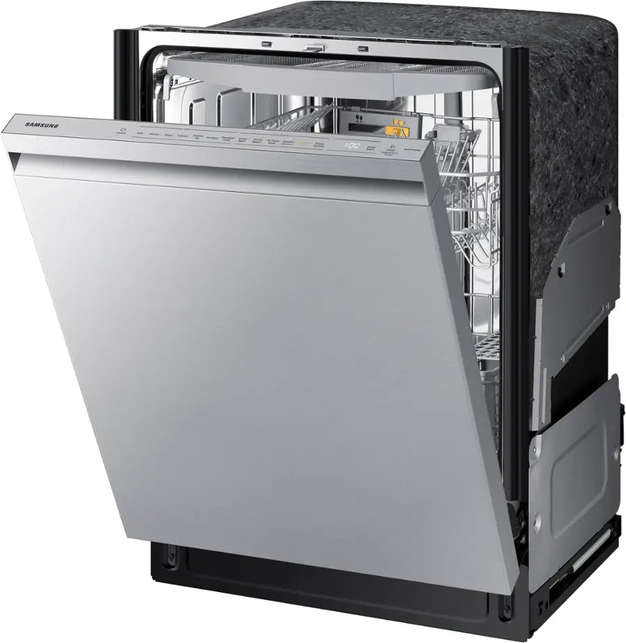 Samsung - 24" AutoRelease Dry Smart Built-In Tub Dishwasher with 3rd Rack, StormWash+, 42 dBA - Stainless steel