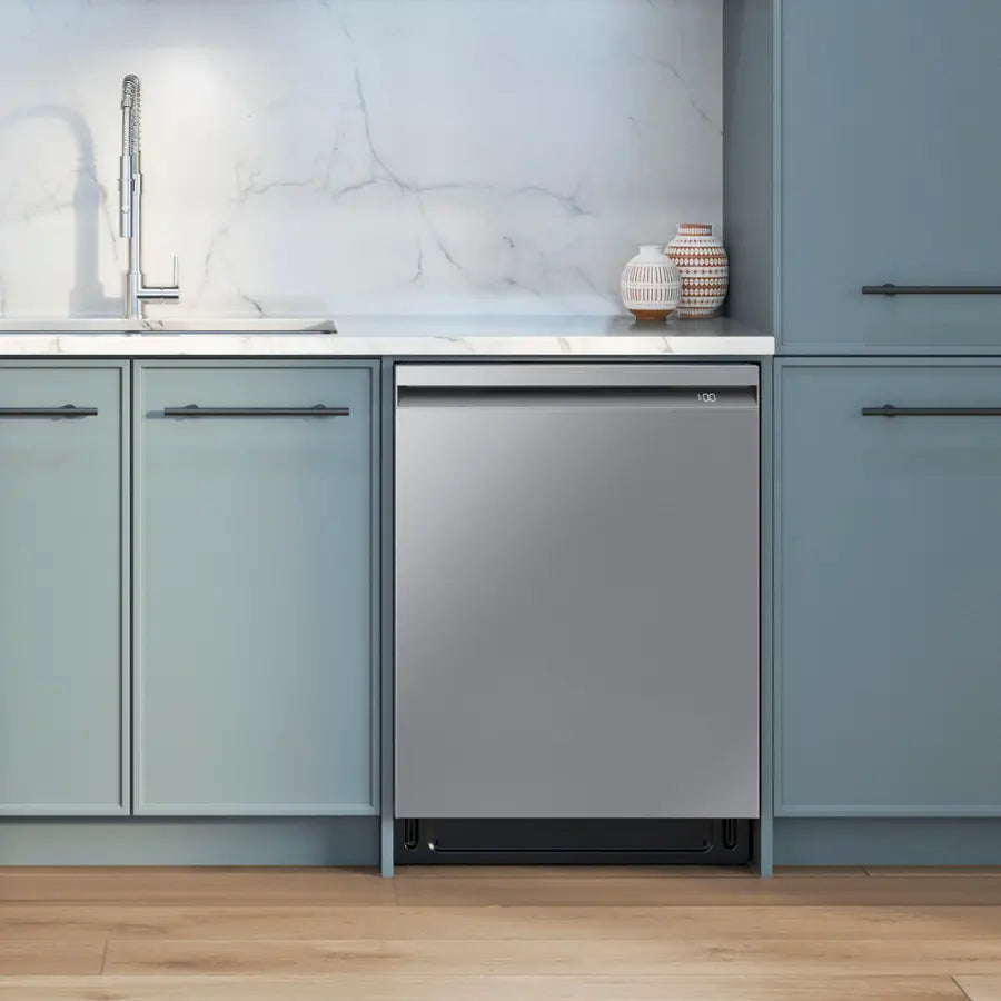 Samsung - 24" AutoRelease Dry Smart Built-In Tub Dishwasher with 3rd Rack, StormWash+, 42 dBA - Stainless steel