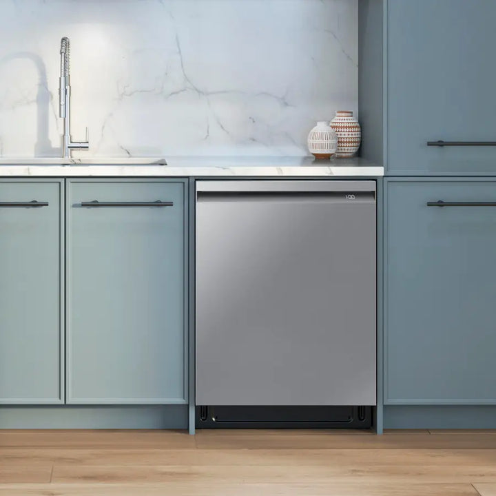 Samsung - 24" AutoRelease Dry Smart Built-In Tub Dishwasher with 3rd Rack, StormWash+, 42 dBA - Stainless steel