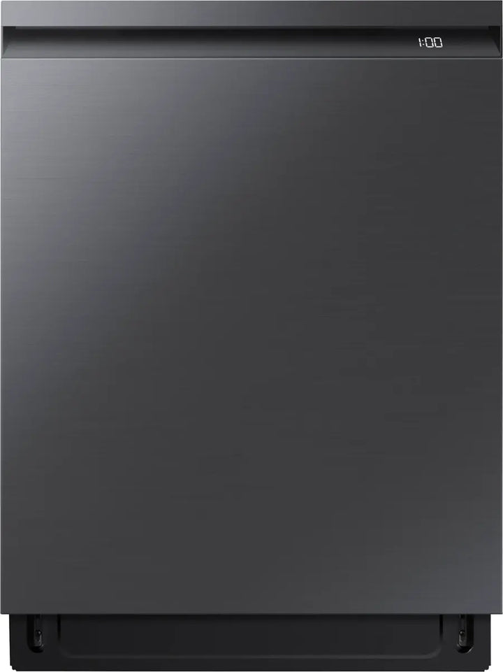 Samsung - 24" AutoRelease Dry Smart Built-In Stainless Steel Tub Dishwasher with 3rd Rack, StormWash+, 42 dBA - Black Stainless Steel