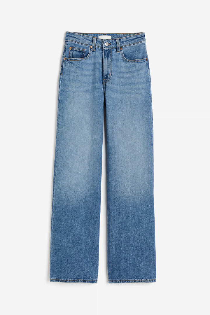 H&M Harper High Rise Wide Leg Jeans
