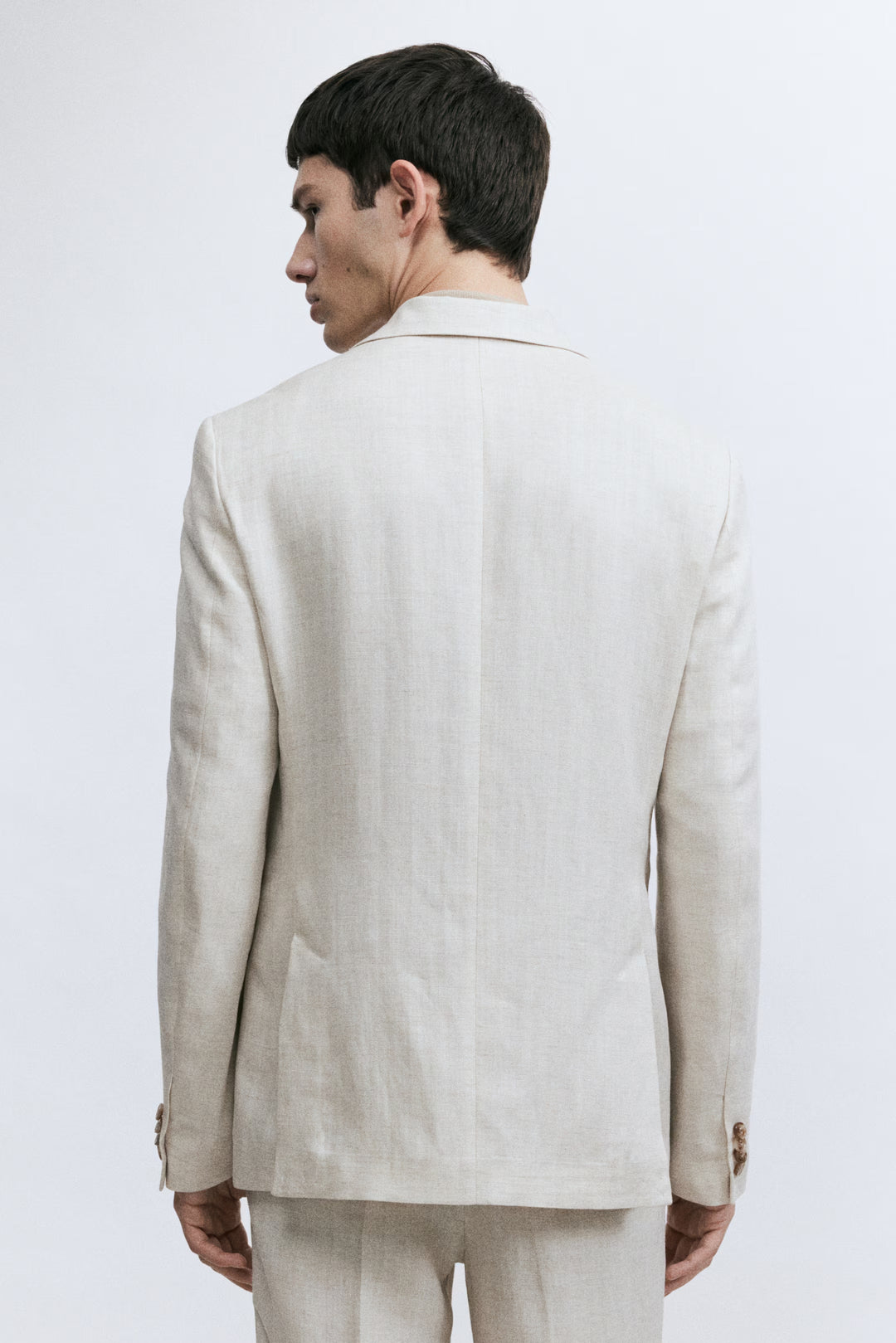 H&M Regular-Fit Linen-Blend Jacket