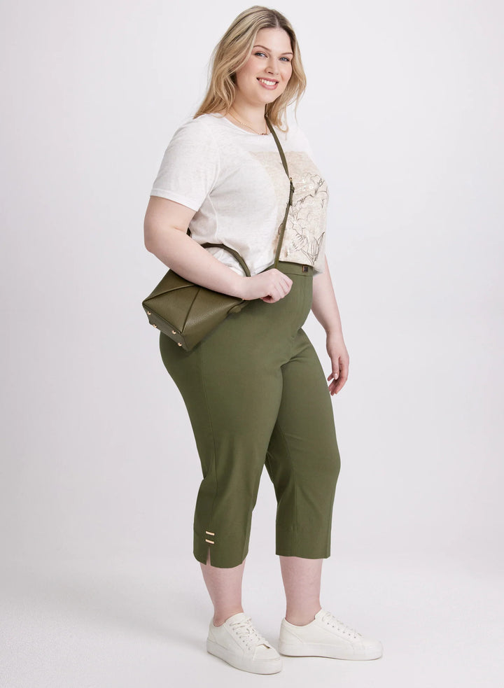 LAURA High-Rise Bengaline Capris