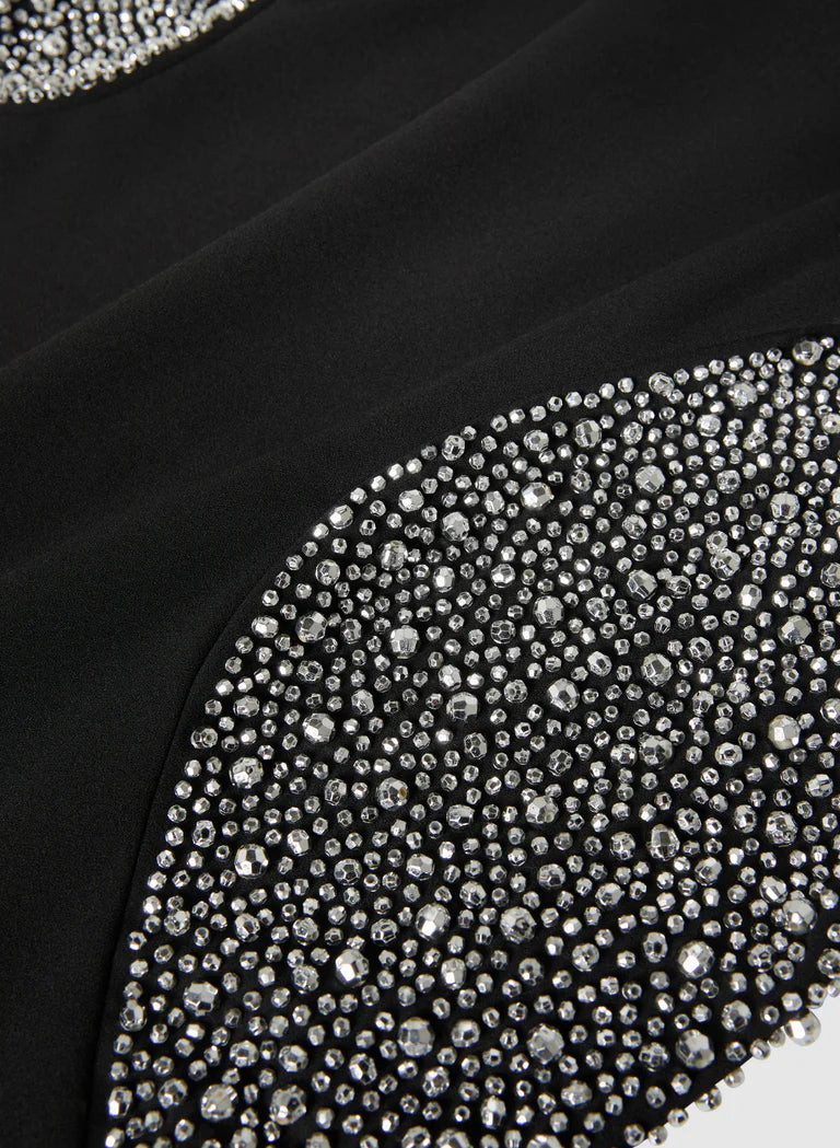 LAURA Crystal Embellished Dress