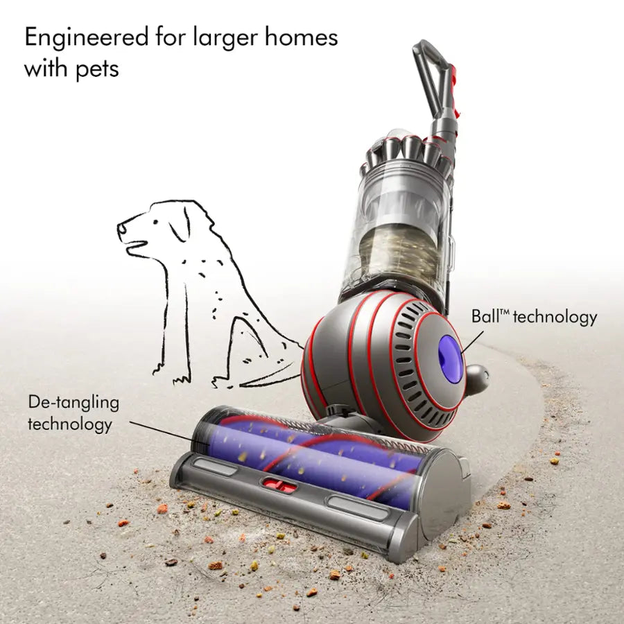 Dyson - Ball Animal 3 Upright Vacuum with 2 accessories - Nickel/Silver