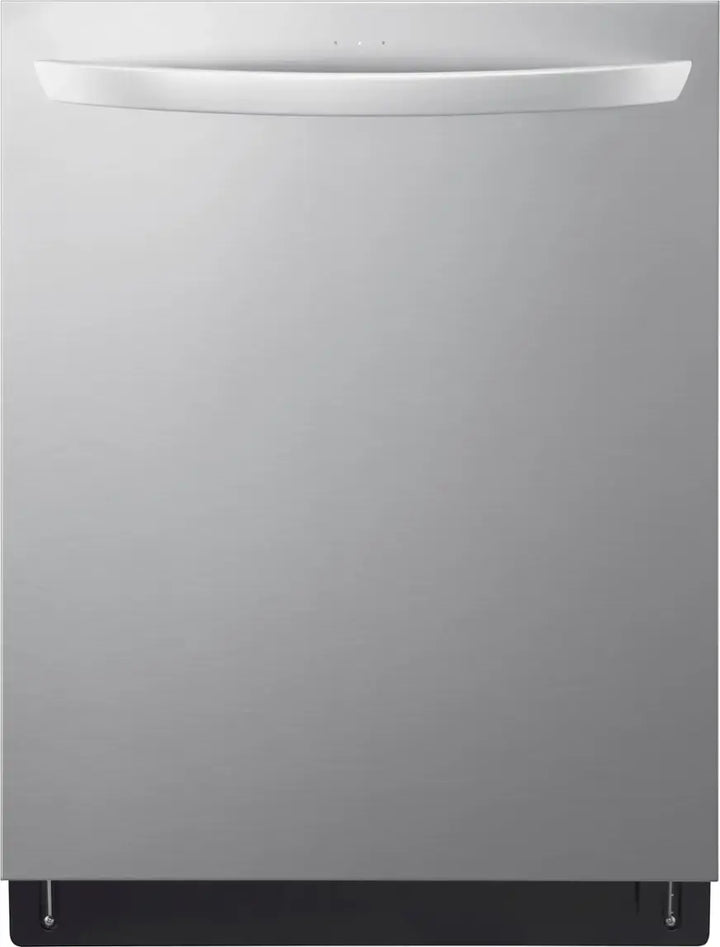 LG - 24" Top Control Smart Built-In Tub Dishwasher with 3rd Rack, QuadWash Pro and 42dba - Stainless Steel