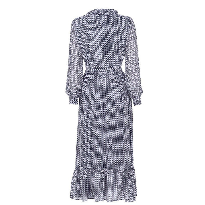 MICHAEL Michael Kors Long Sleeve Floral Midi Dress