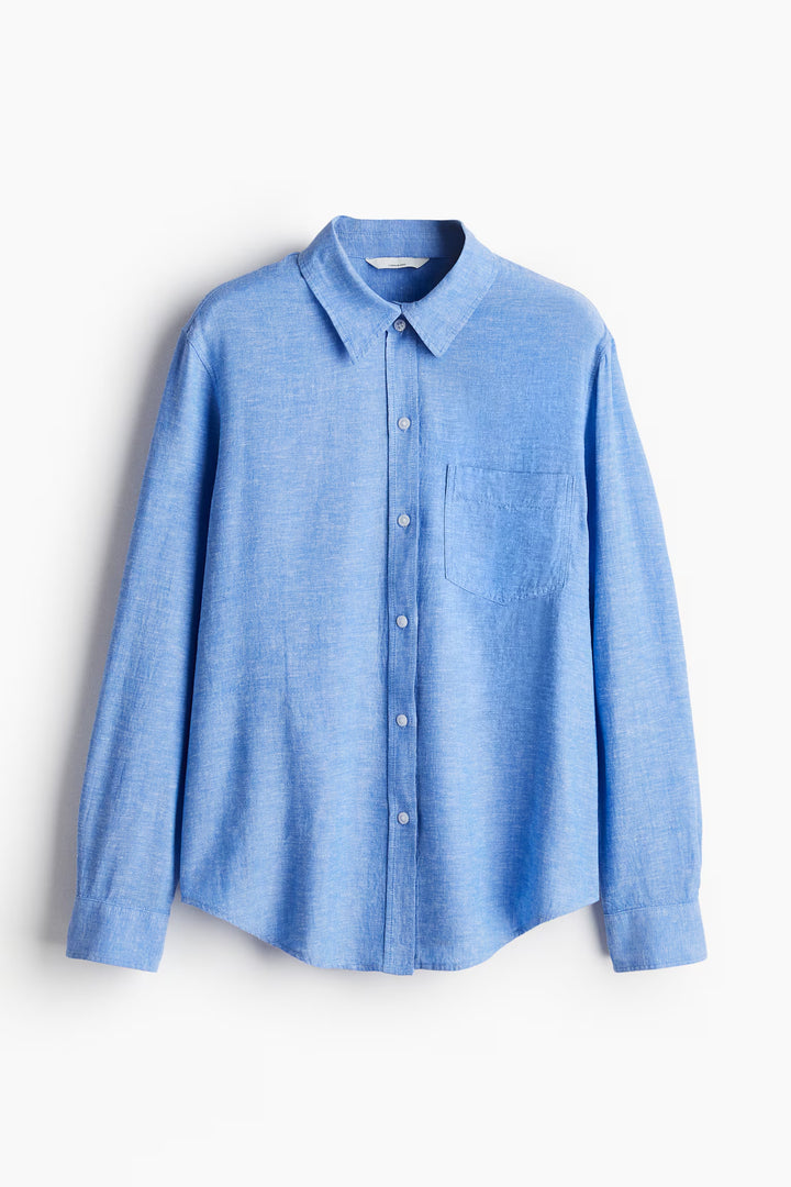 H&M Linen-blend Shirt