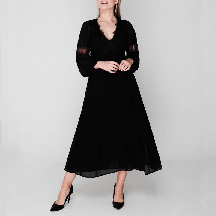 MICHAEL Michael Kors Lace Trim Dress