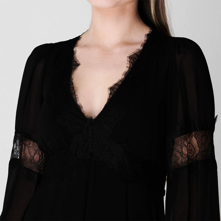 MICHAEL Michael Kors Lace Trim Dress