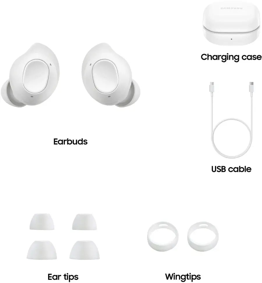 Samsung - Galaxy Buds FE Wireless Earbud Headphones - Graphite