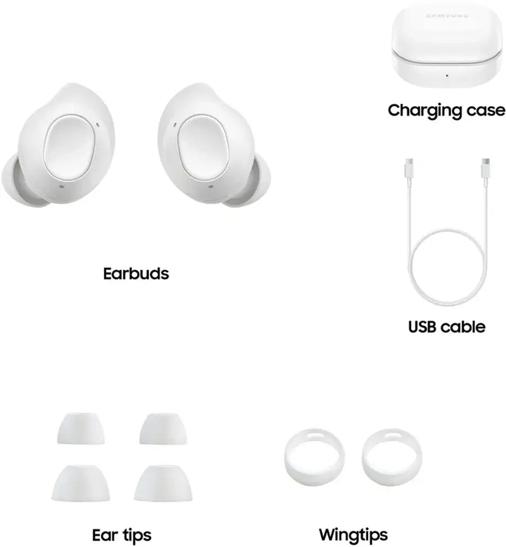 Samsung - Galaxy Buds FE Wireless Earbud Headphones - Graphite