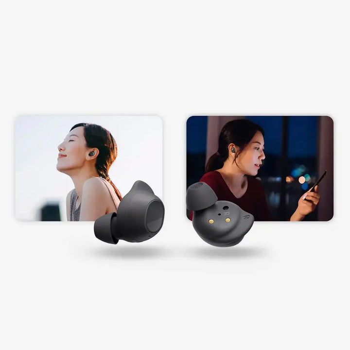 Samsung - Galaxy Buds FE Wireless Earbud Headphones - Graphite