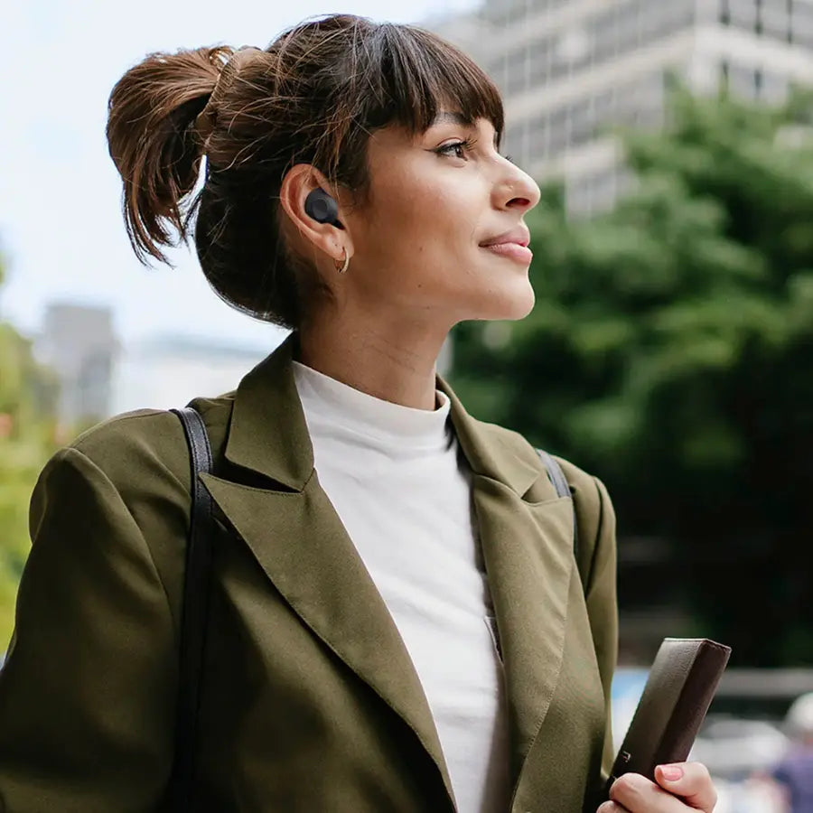 Samsung - Galaxy Buds FE Wireless Earbud Headphones - Graphite