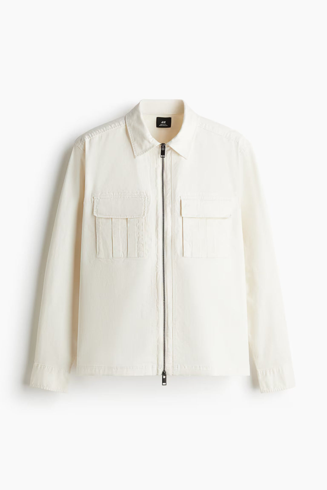 H&M Regular-Fit Twill Overshirt