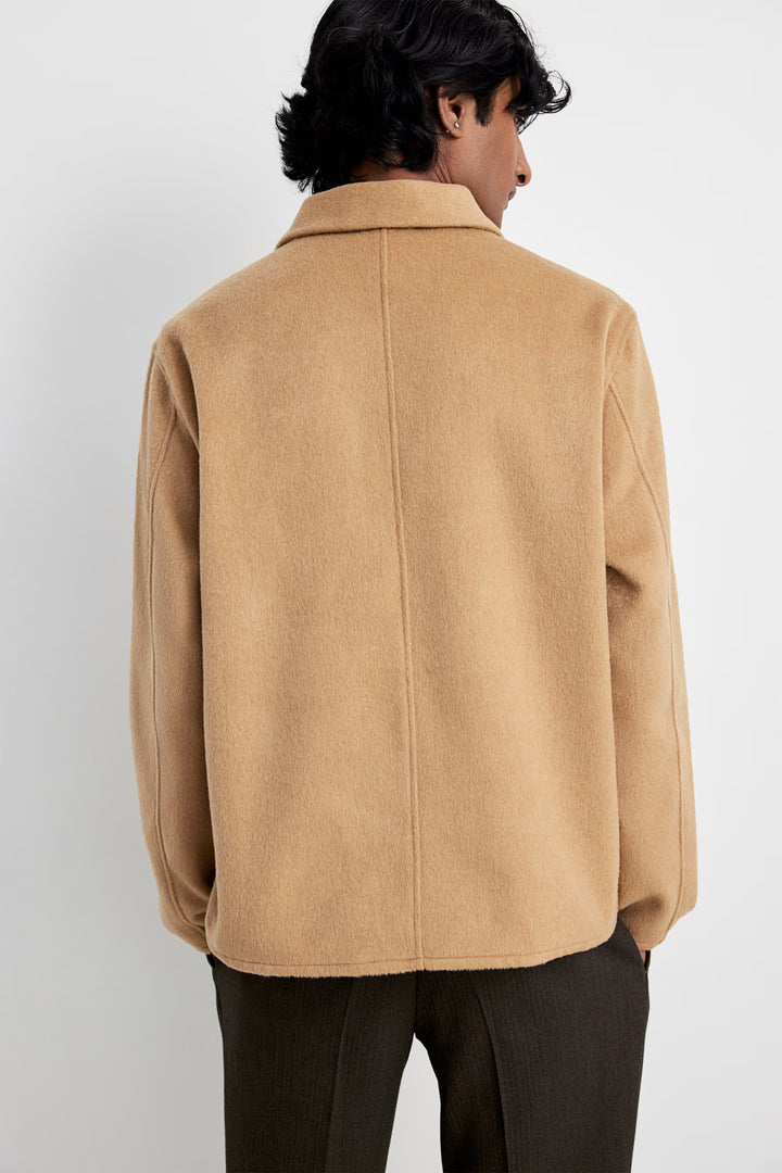 H&M Regular Fit Brushed Overshirt