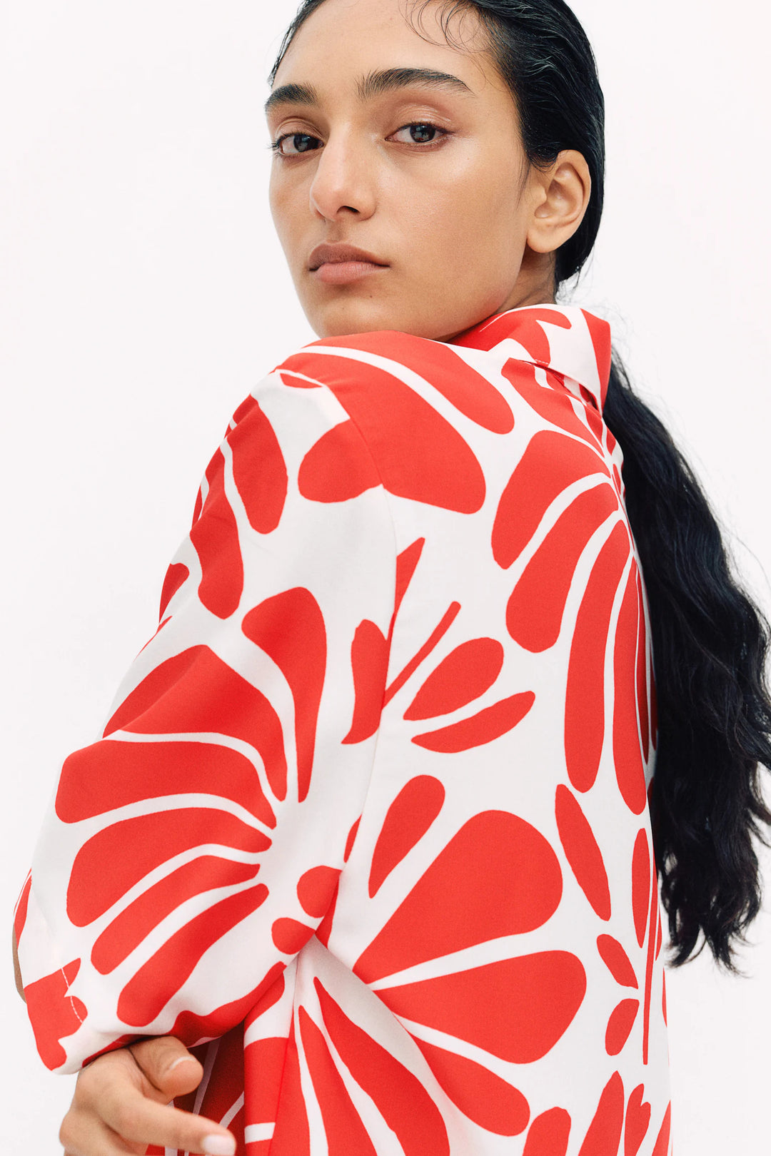 H&M Patterned Twill Shirt