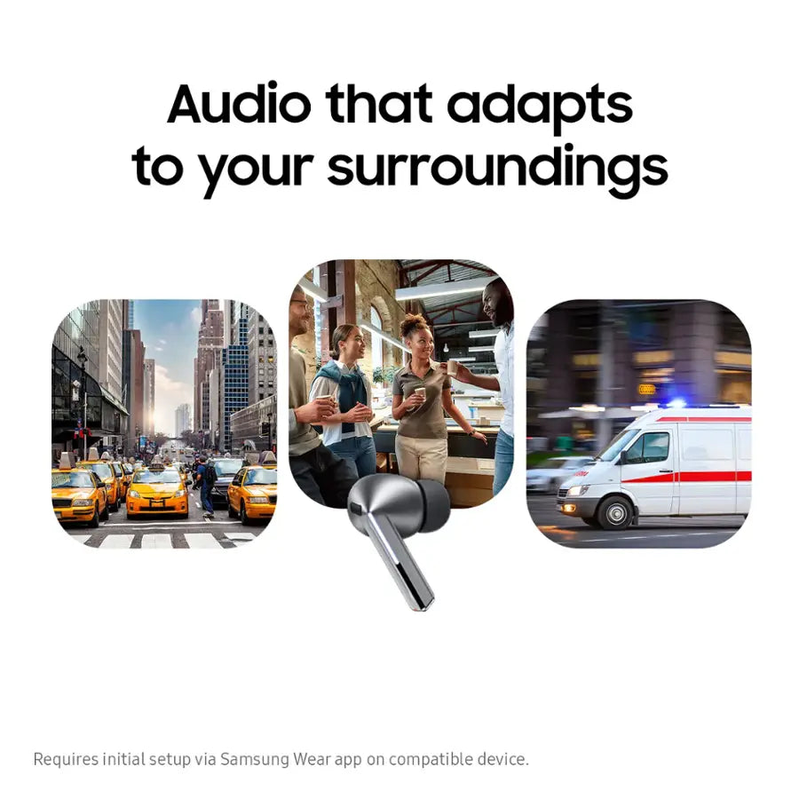 Samsung - Galaxy Buds3 Pro Wireless Earbud Headphones