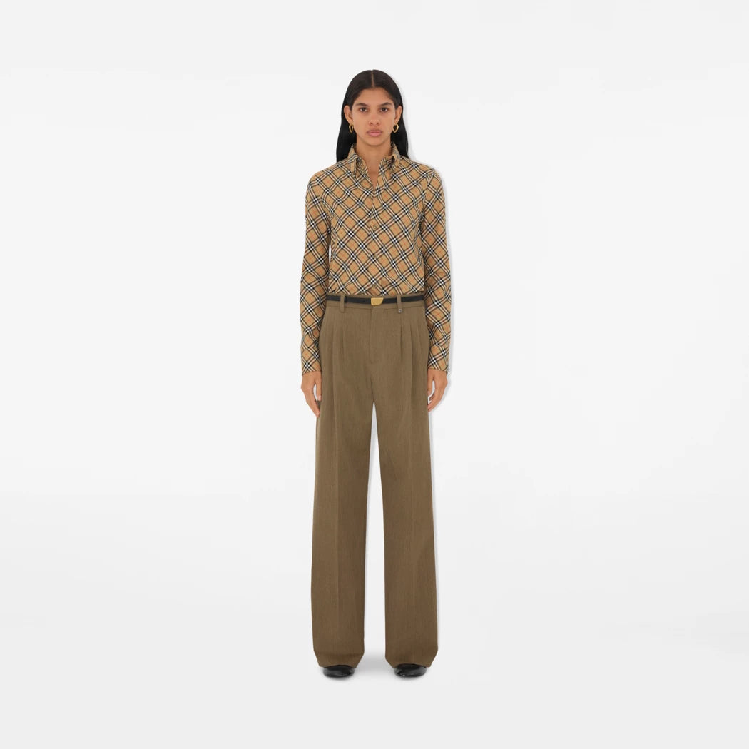 Burberry Check Cotton Shirt