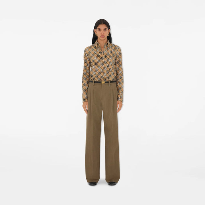 Burberry Check Cotton Shirt