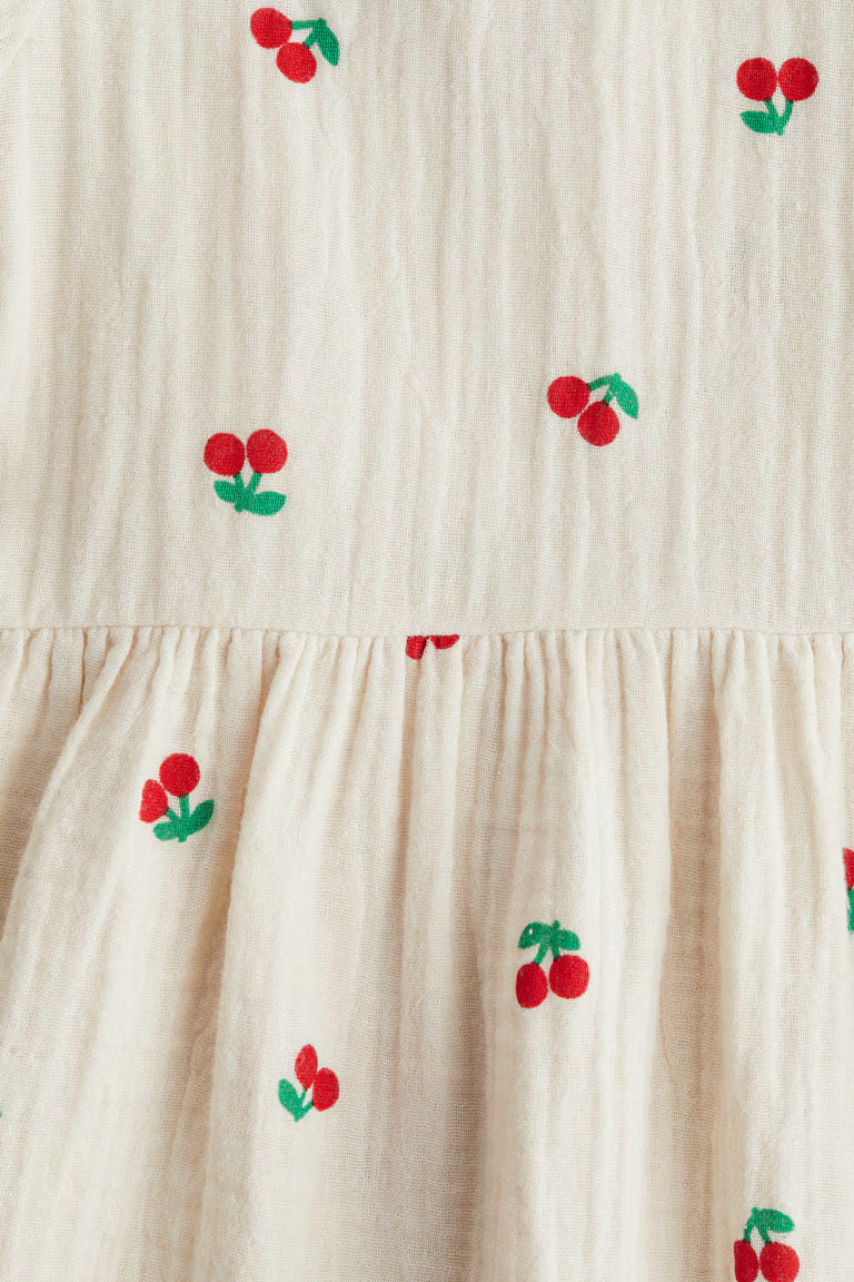 H&M Cotton Muslin Dress