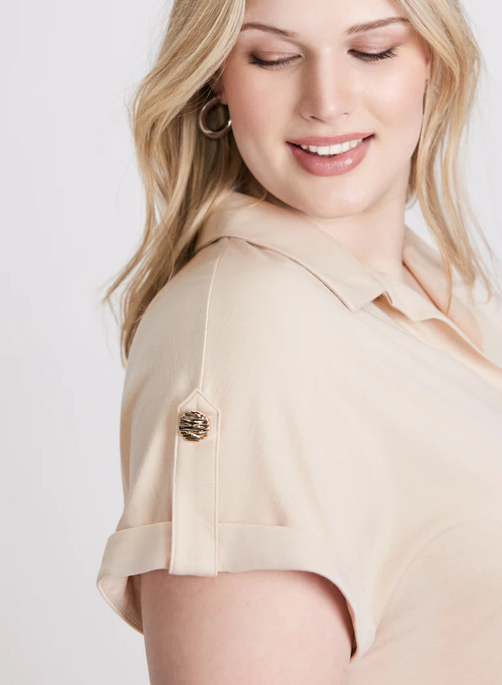 LAURA Polo Collar T-Shirt