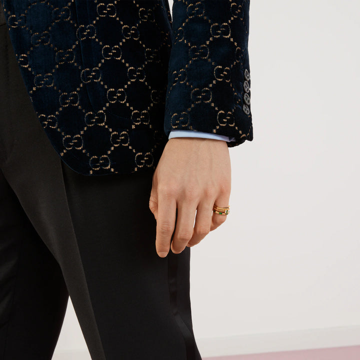 GUCCI LINK TO LOVE TOURMALINE RING