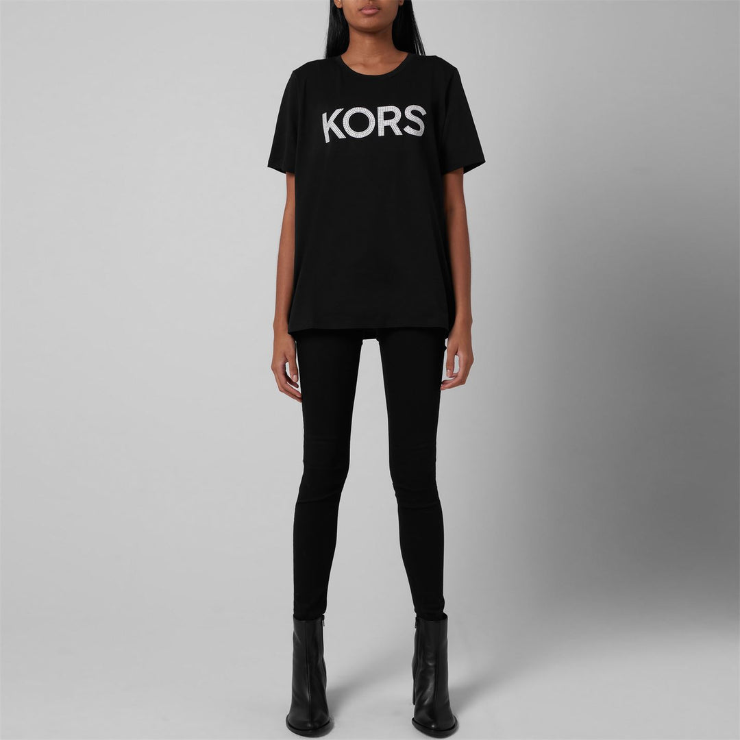 MICHAEL MICHAEL KORS Stud Crew Neck T Shirt
