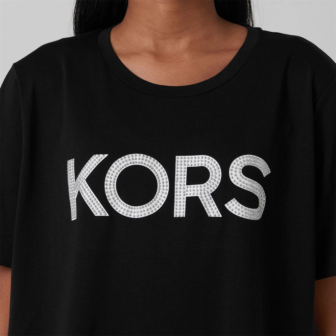 MICHAEL MICHAEL KORS Stud Crew Neck T Shirt