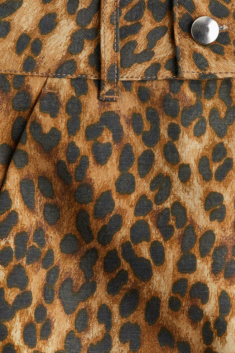 H&M COTTON MINI SKIRT