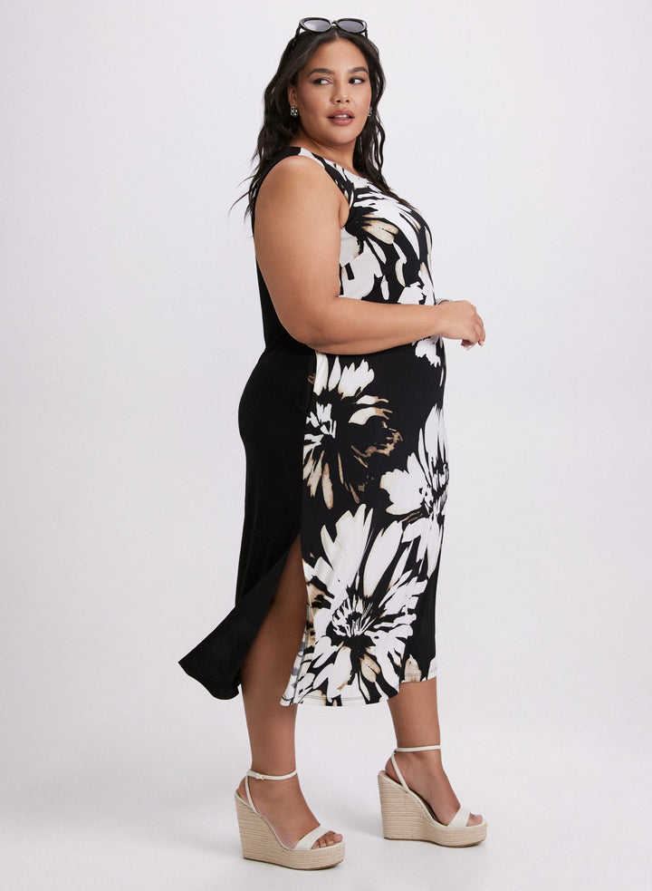 LAURA Floral Midi Dress