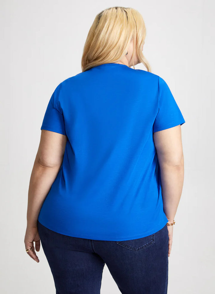 LAURA Button Detail T-Shirt