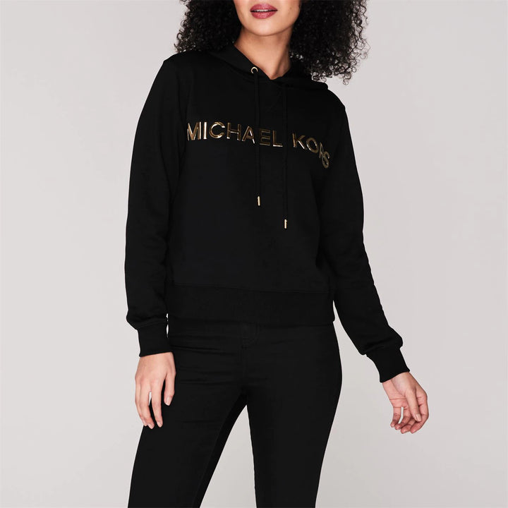 MICHAEL Michael Kors Gold Logo Hoodie
