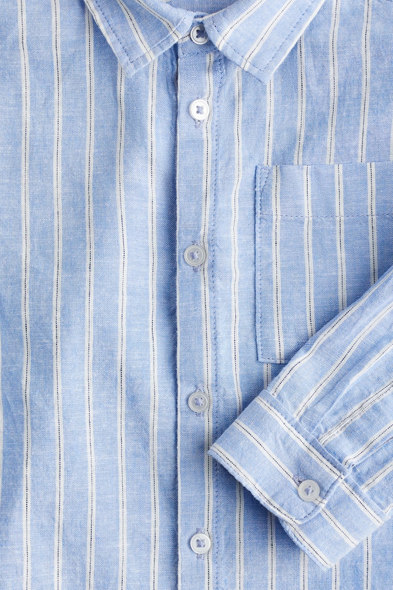 H&M Linen-Blend Shirt