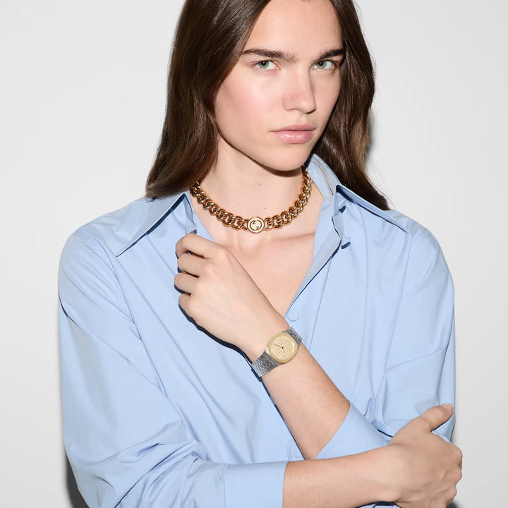 GUCCI 25H WATCH, 38MM