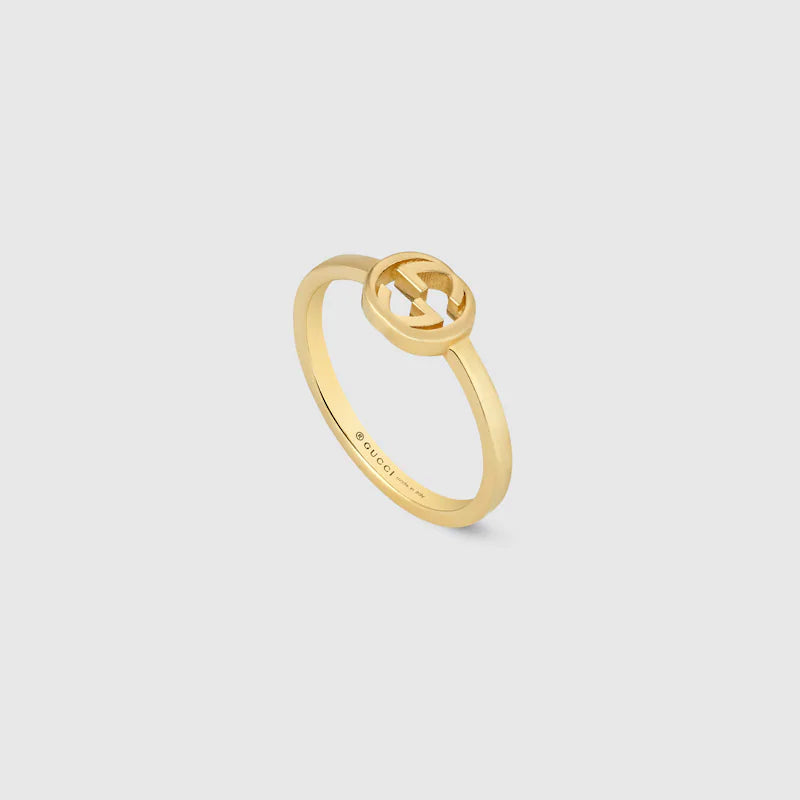 GUCCI INTERLOCKING RING