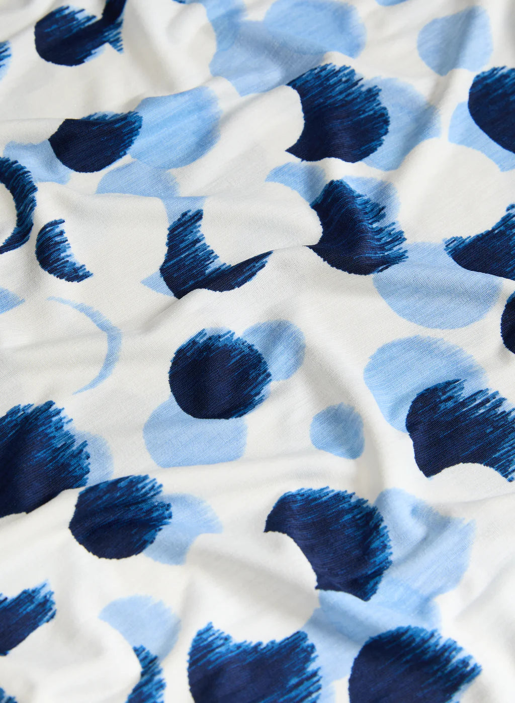 LAURA Abstract Dot Print Top