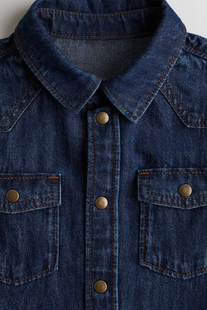 H&M Cotton Denim Shirt