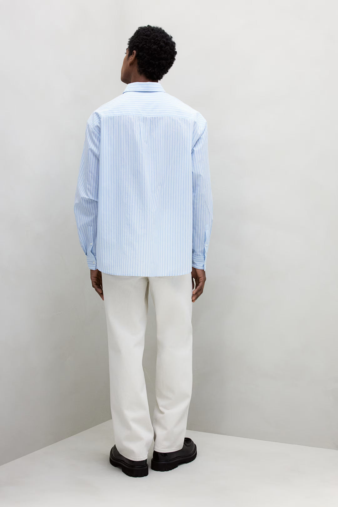 H&M Loose Fit Poplin Shirt