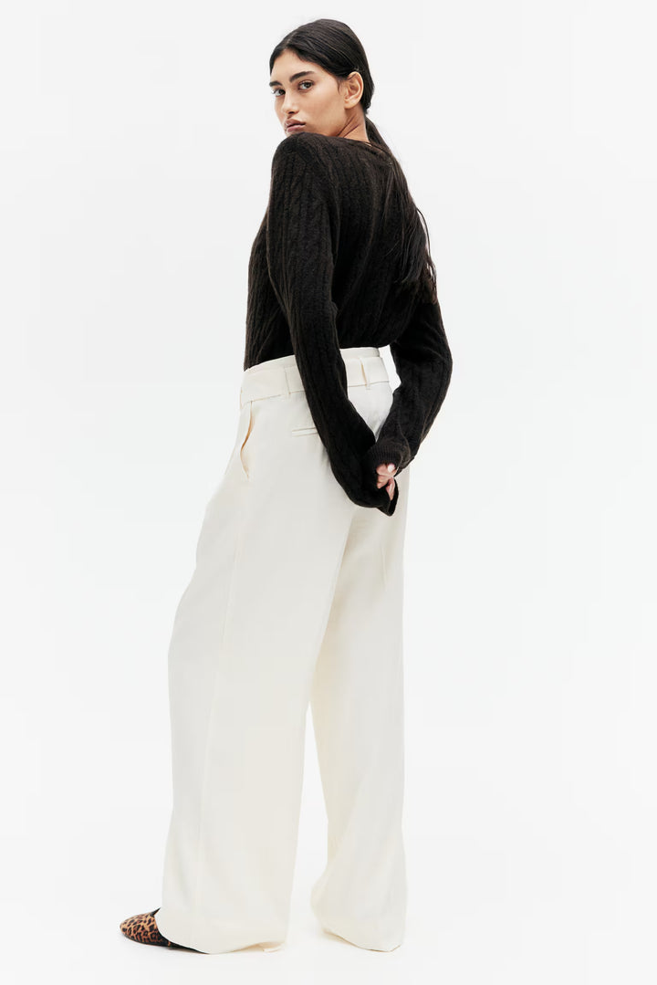 H&M Wide Pants with Belt