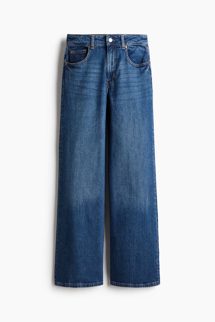H&M Harper High Rise Wide Leg Jeans