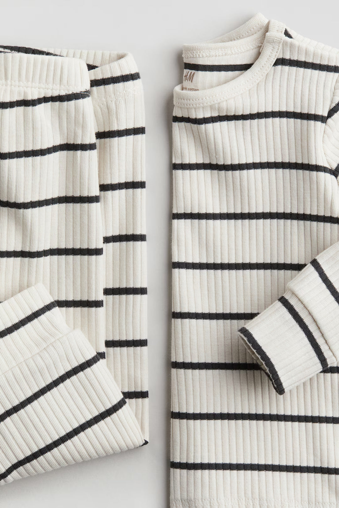 H&M Ribbed Cotton Set
