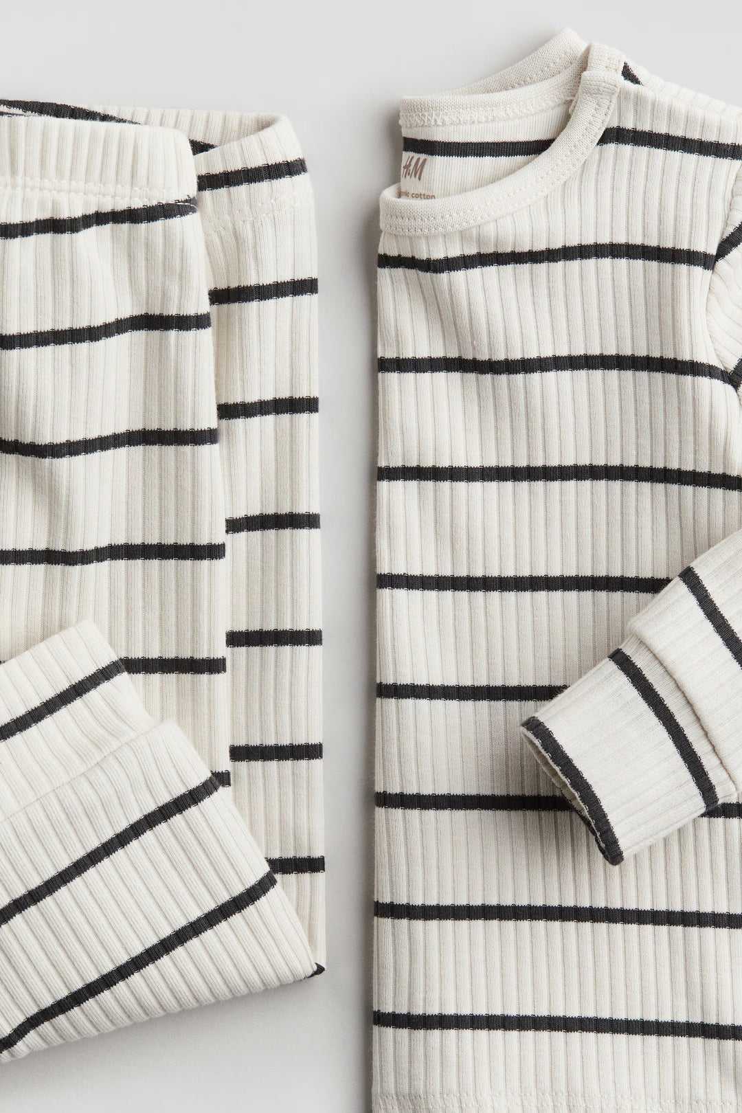 H&M Ribbed Cotton Set