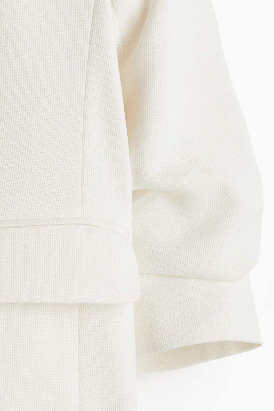 H&M Gathered-sleeve Jacket