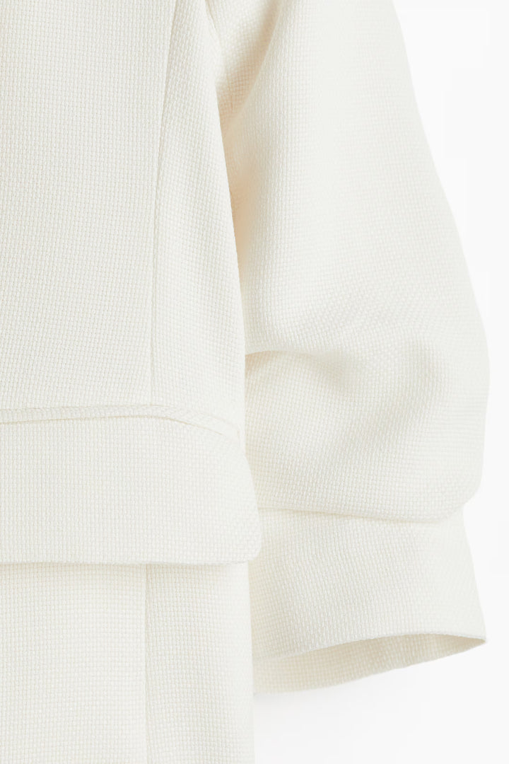 H&M Gathered-sleeve Jacket