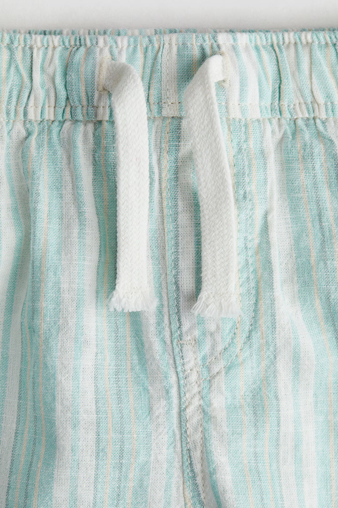H&M Linen-Blend Joggers
