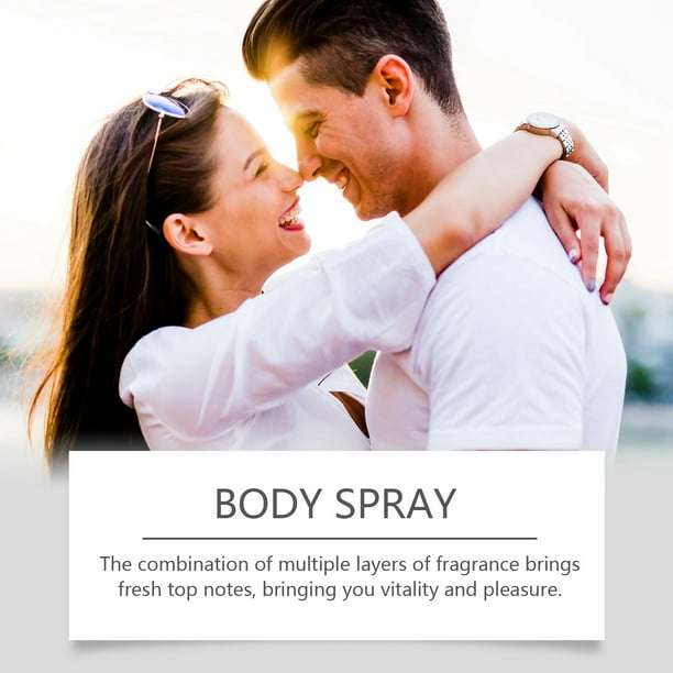 LLQkigsxse Bath Men's Body Refreshing Spray Lasting Fragrance Portable Fresh Exudes 100ML